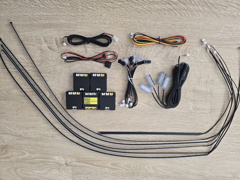 Kit Lumini Ambientale 18in1 Premium Benzi Acrilice Symphony Dinamice RGBW Warning Welcome lights