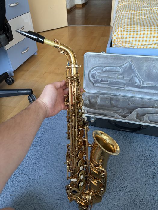 Saxofon kinsman cu mustiuc