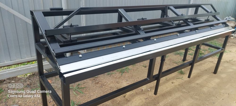 Листогиб ручной станок гнужка