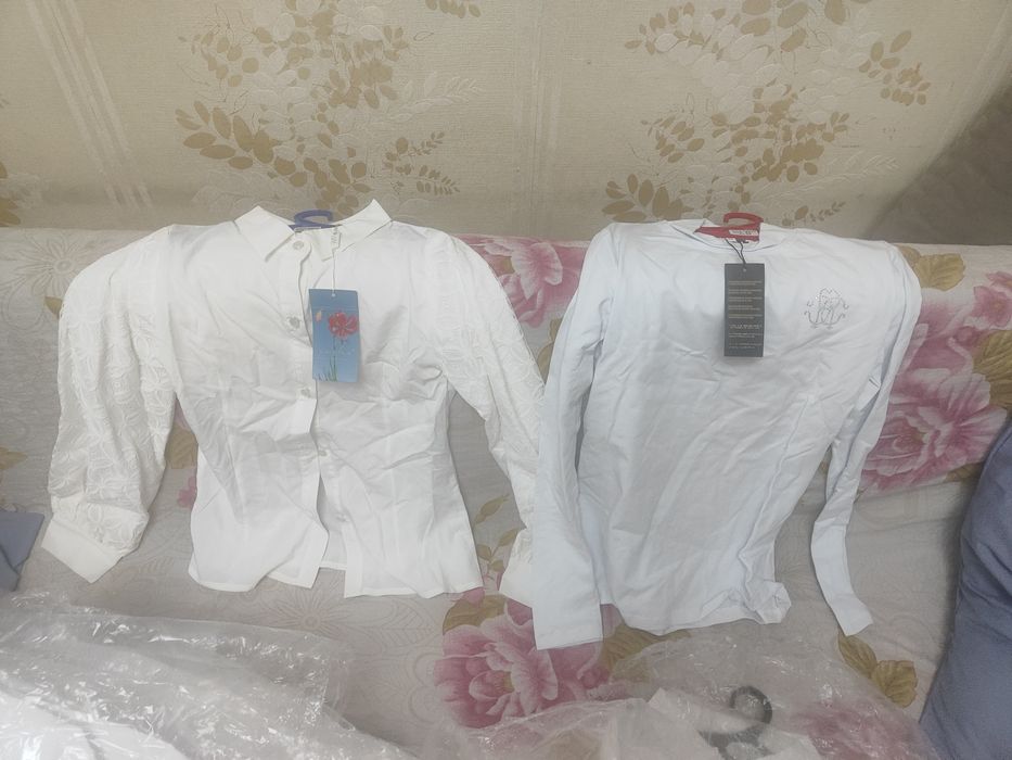 Блузки белые школьные