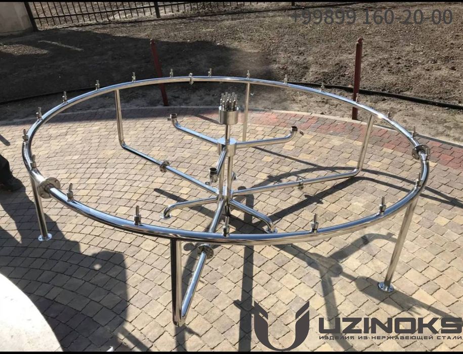 Фонтан нержавейка