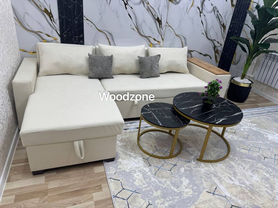 Угловой раскладной диван Размер 230х150см