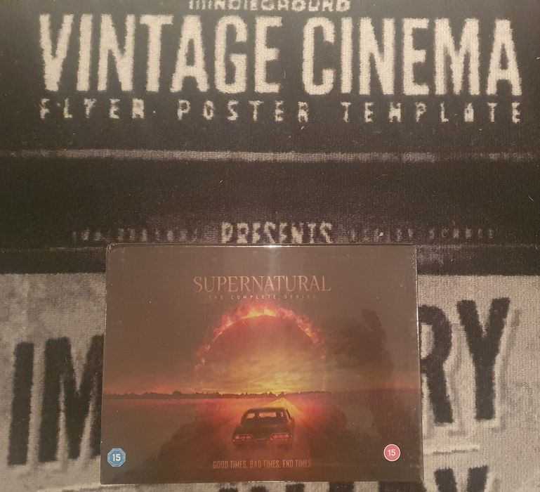 Film Serial Supernatural : DVD The Complete Collection 1-15