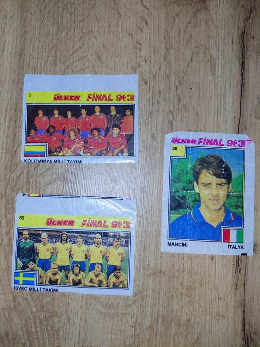 Продавам картинки от  дъвки ULKER FINAL