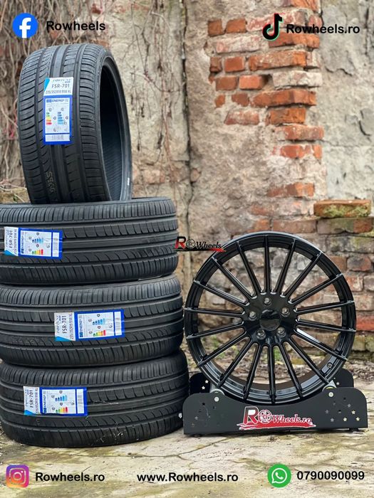 Jante BMW19 R19 BMW F01 F02 F10 F12 F13 E60 E90 F30 F31 E90 E91 Seria 5 seria7 Roti Model Hamann Roti cu anvelope vara sau iarna