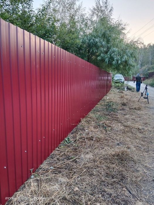 Установка заборов и ограждений