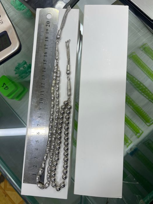 кумуш тасбех 925 проба. доставка