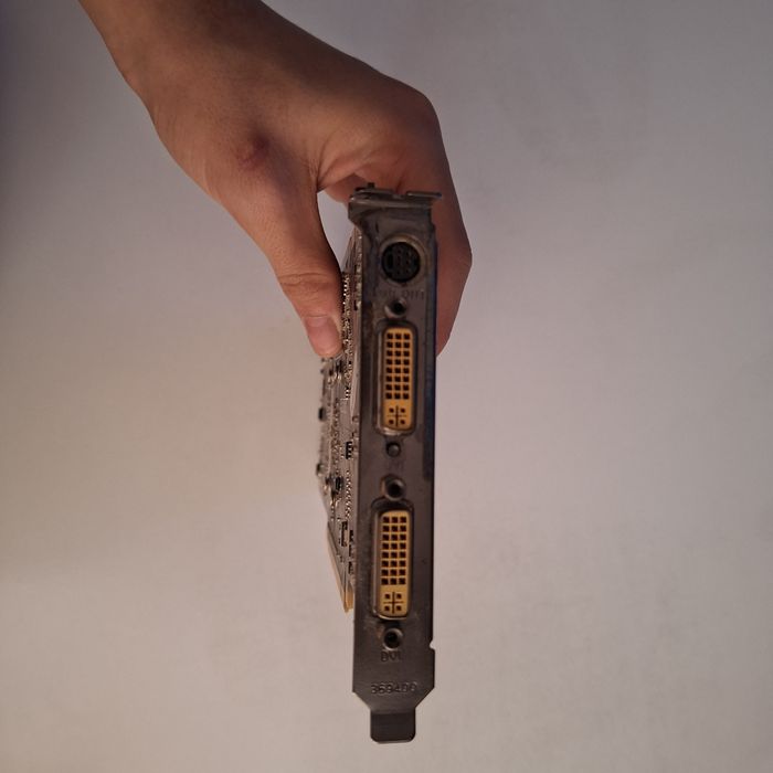 Видеокарта NVIDIA GeForce 9600 GT (рабочая, обслужена)