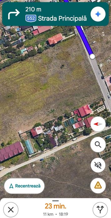 Vand teren zona Spitalul Regional