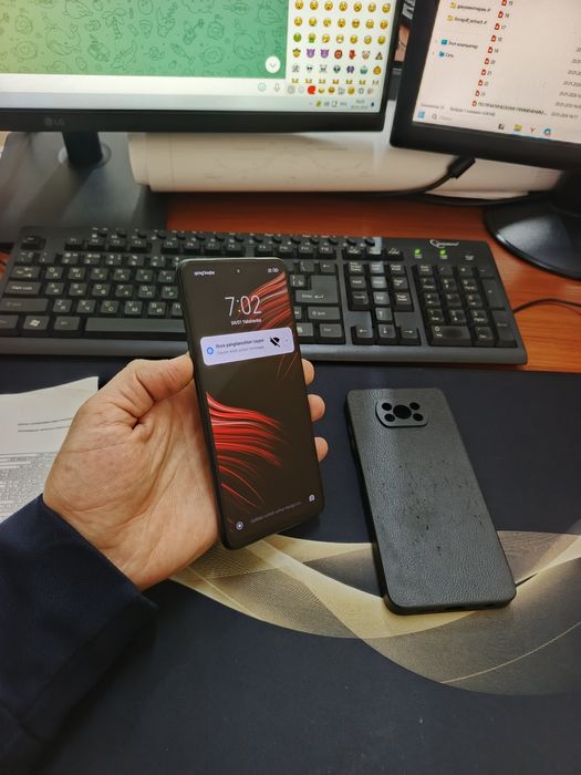 Poco X3pro 8+3/256gb(2022) iwlawi zur aybi yuq tozza telefon