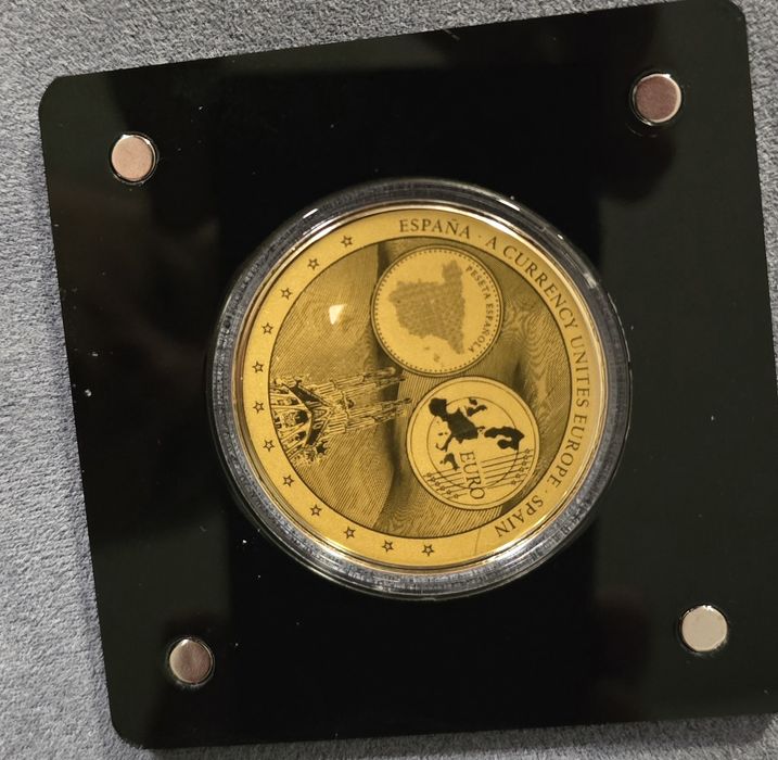 Spain – Златна монета 999 (1/200 oz) 2024 | A Currency Unites Europe