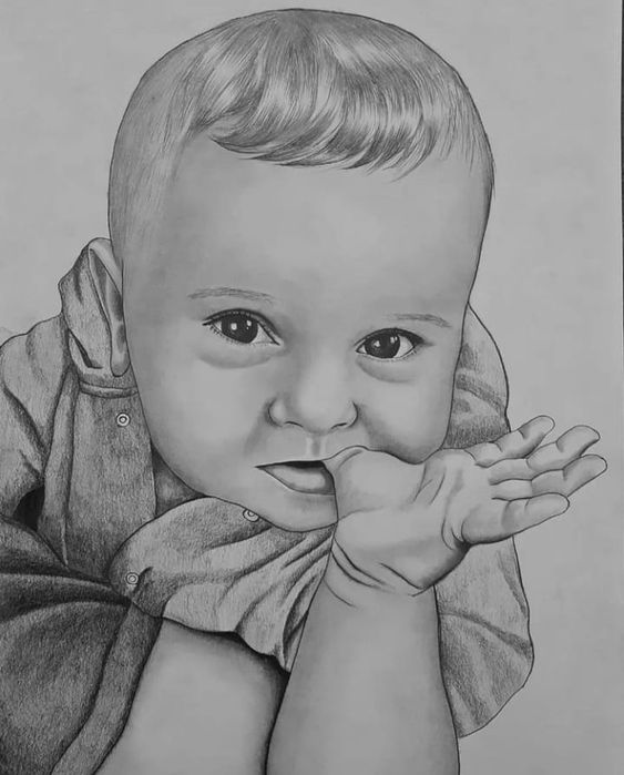 Portrete realizate manual