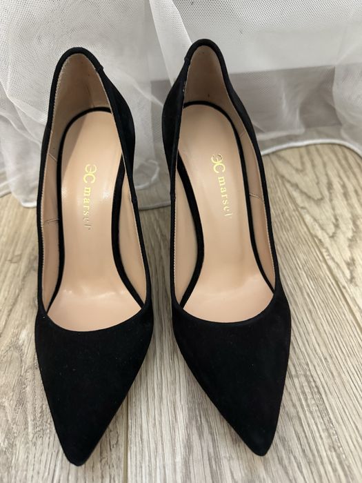 Туфли кожанные и замшевые