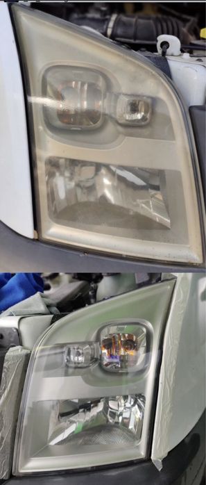 Полиране и фолиране на фарове и стопове