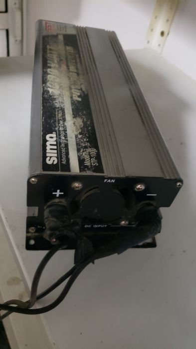 SIMA - 1000 вата DC  инвертор на захранване с 12v_24v kъм3изходаза120v