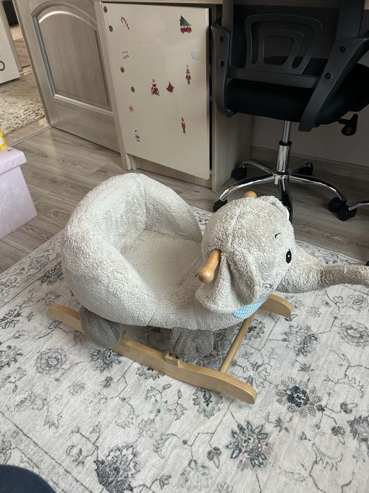 Elefant scaunel balansoar ptr copii