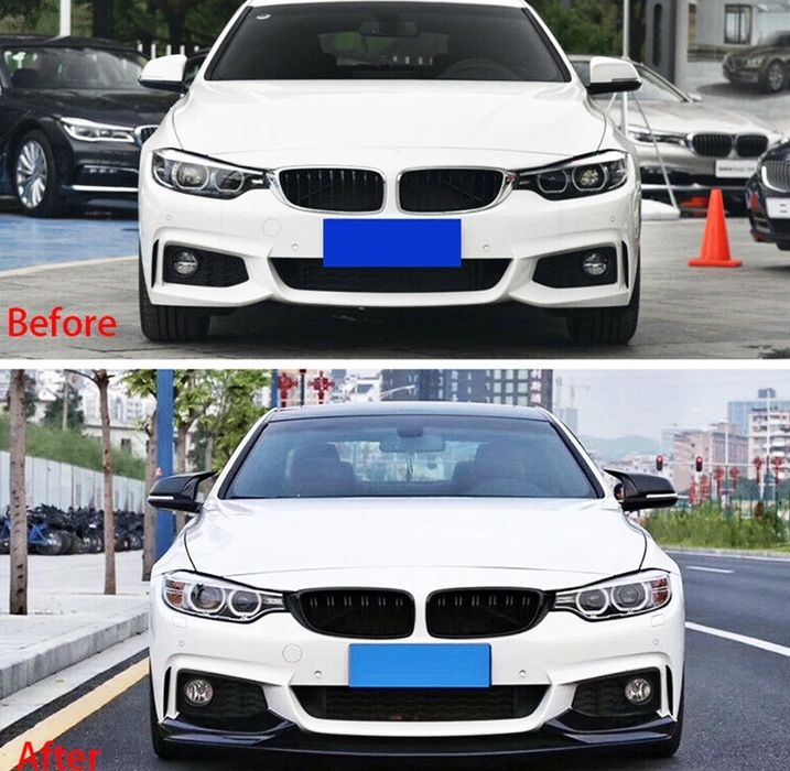 Prelungire lip spoiler sport bara fata BMW Seria 4 F32  pentru Bara M