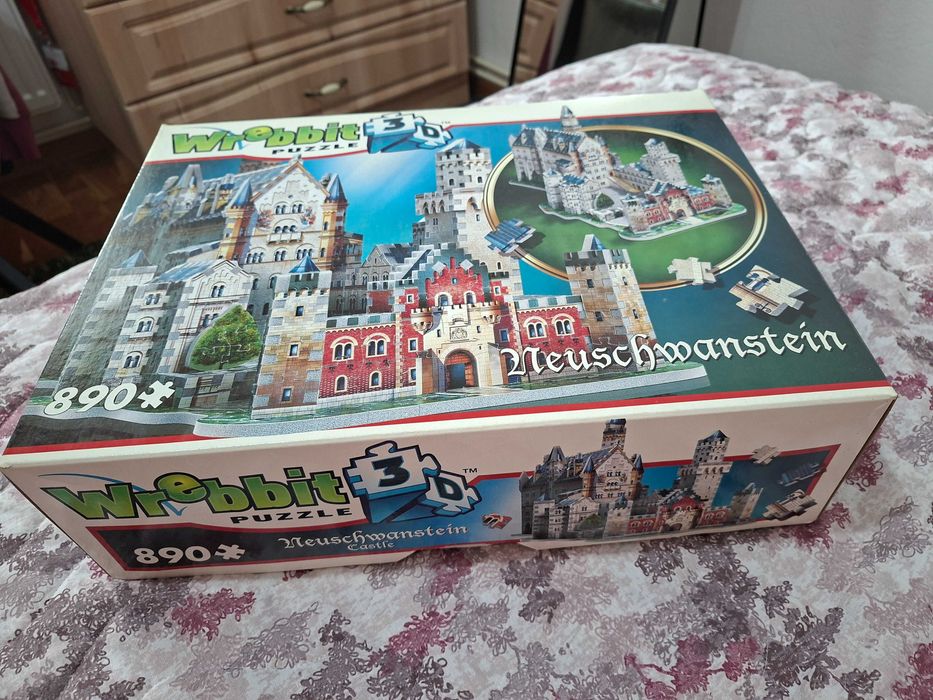 Puzzle 3D Neuschwanstein castle- Wrebbit