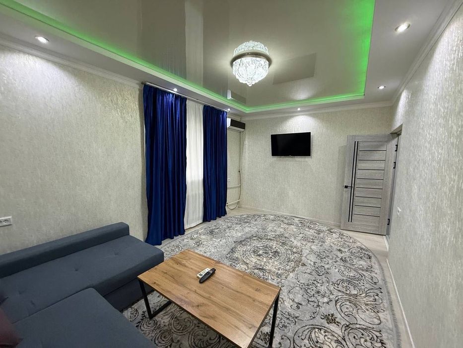 Сдается 2x комнатная квартира 
С обстановкой ЛЮКС
В горде Алмалык