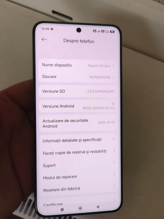 Xiaomi 14 ultra 512  GB 16+16 GB RAM