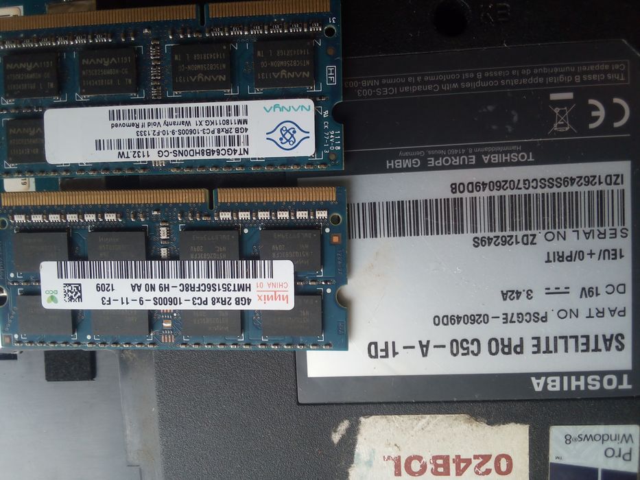 Laptop Toshiba neprobat