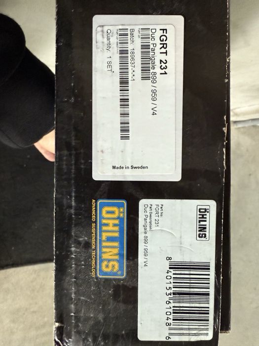 Окачване Ohlins за Ducati Panigale /Streetfighter