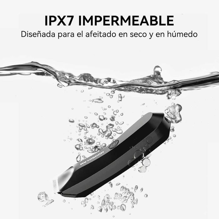 MAXGROOM Мъжки епилатор за тяло с LED светлина