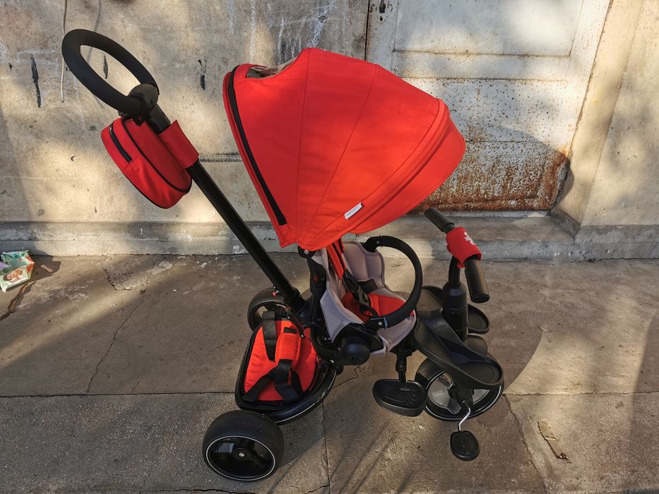 Tricicleta pliabila multifunctionala COCCOLLE Alto roșie