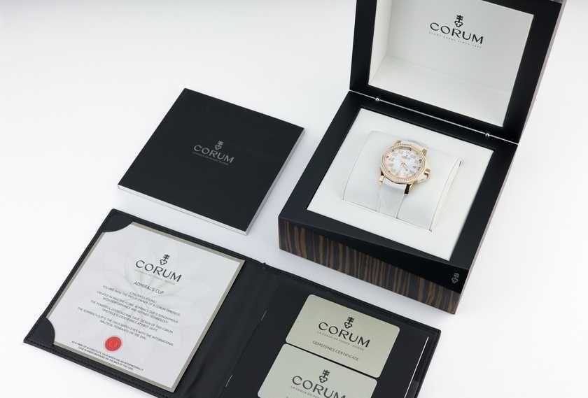 Corum Lady Admiral’s Cup Competition 40mm Diamonds 18K Rose Gold