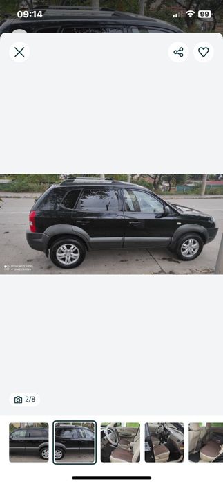 Vând Hyundai Tucson benzină