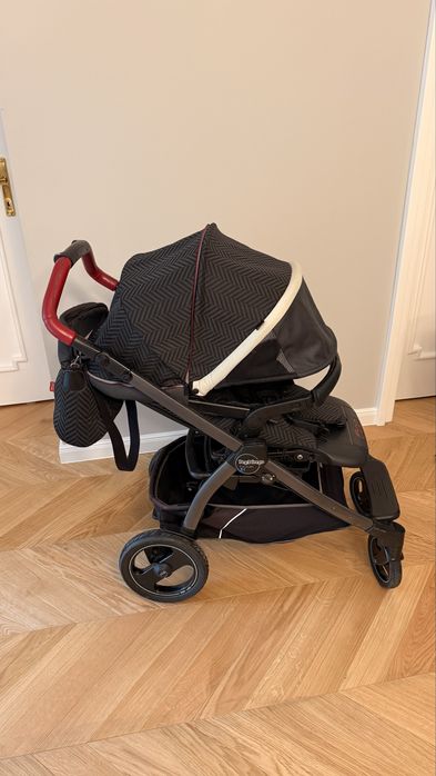 Пълен комплект количка Peg Perego book 51 със стойка и isofix база