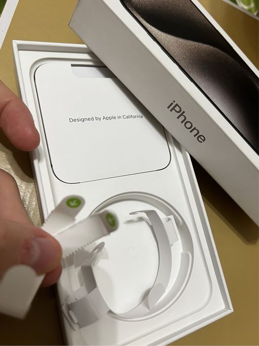 iPhone 15 pro max 512гб ёмкость аккумулятора 100%