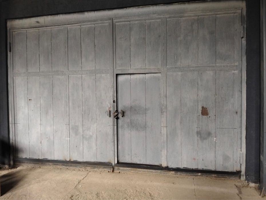 Ворота металлические, утепленные