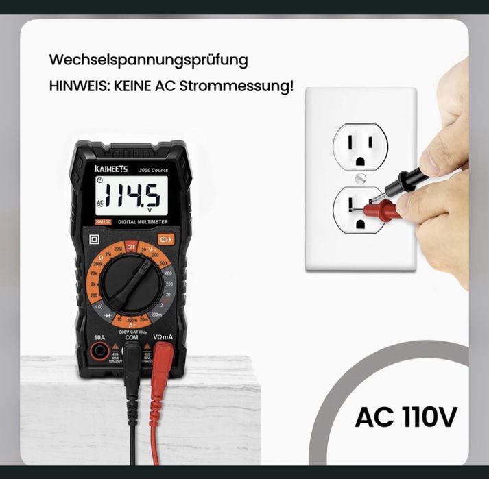 Цифров мултицет.