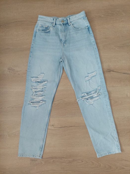 Blugi mom fit, mărimea XS