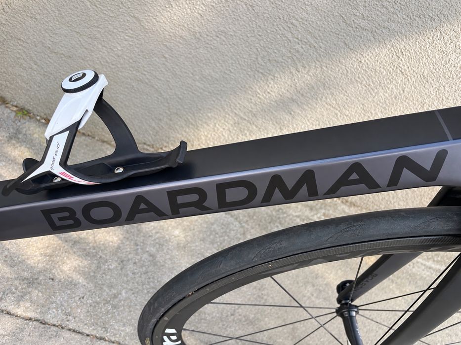 Bicicleta sosea Boardman SLR 8.9 Carbon, XL / 54, Zipp 404, peste 1.80 m