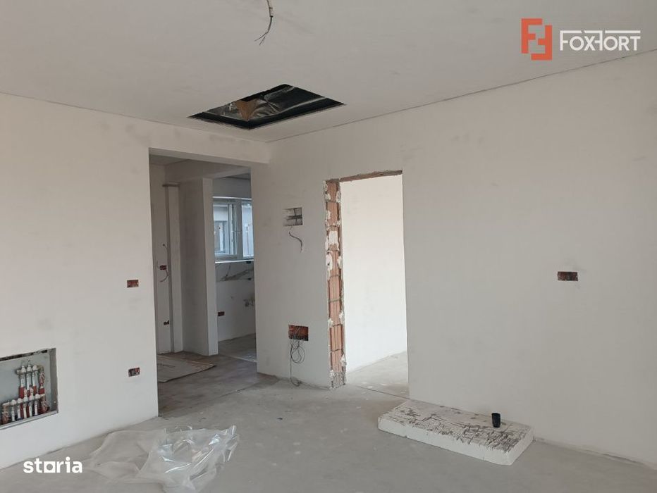 Apartament 2 camere, 57 mp cu gradina in Giroc