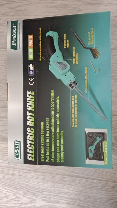 Pro`sKit MS-551B Электрический горячий нож