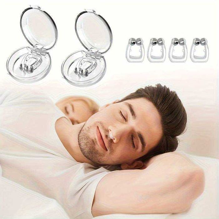 Cleme magnetice din silicon anti-sforăit, dispozitiv anti-sforăit