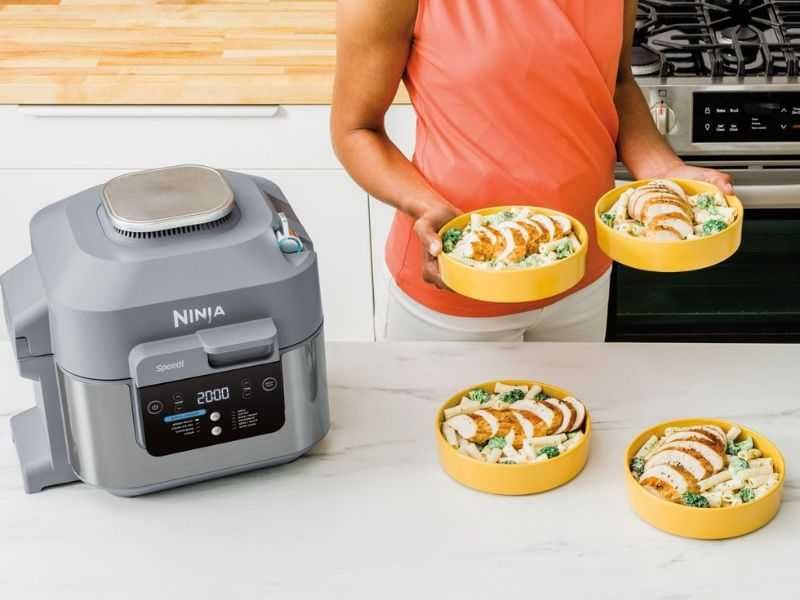 10 в 1 Мултикукър и Еър Фрайър Ninja Speedi ON400EU, 5.7L