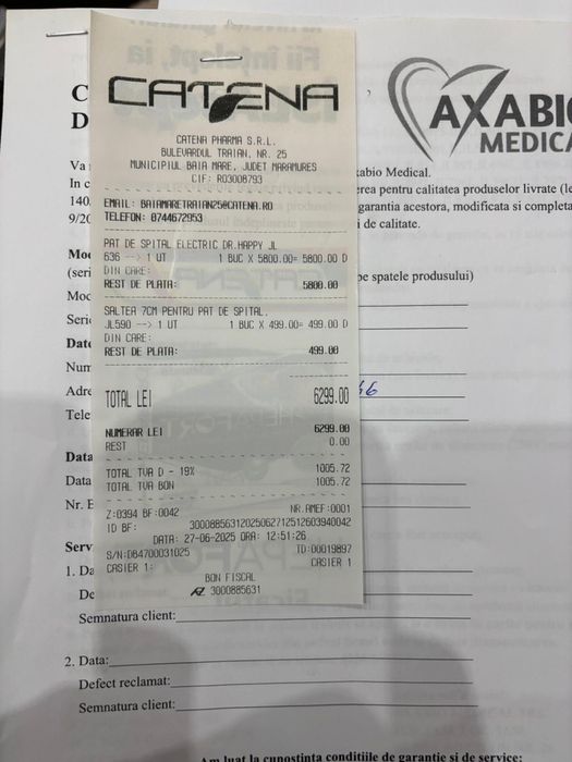 Pat electric pentru persoane cu dizabilitati