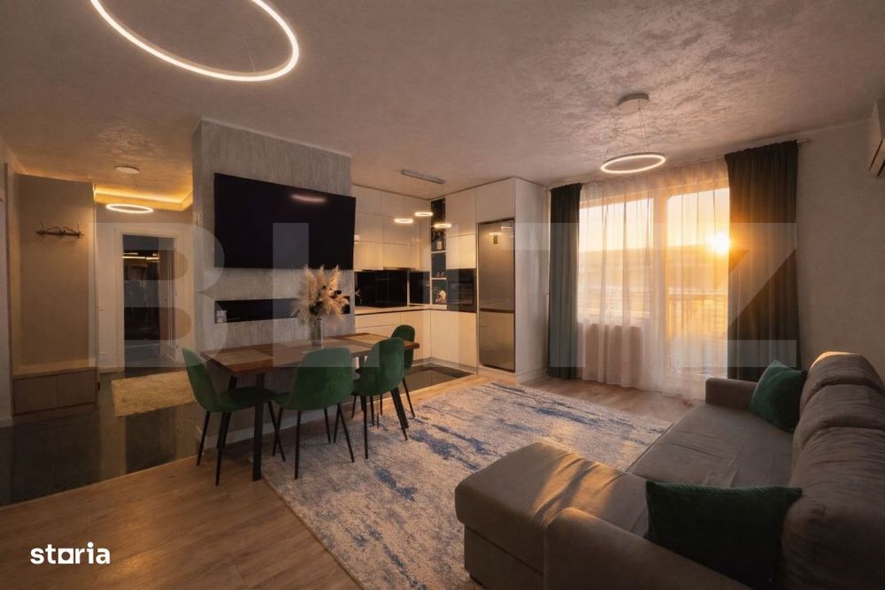 LUX Apartament 3 camere, 60 mp, etaj intermediar, terasa cu view, parc — fotografia 2