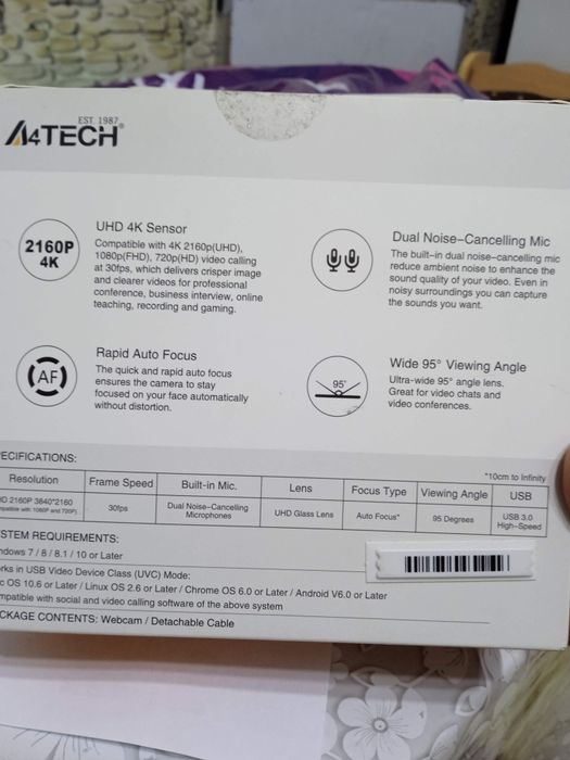 Web камера А4Tech 40000 тыс новая