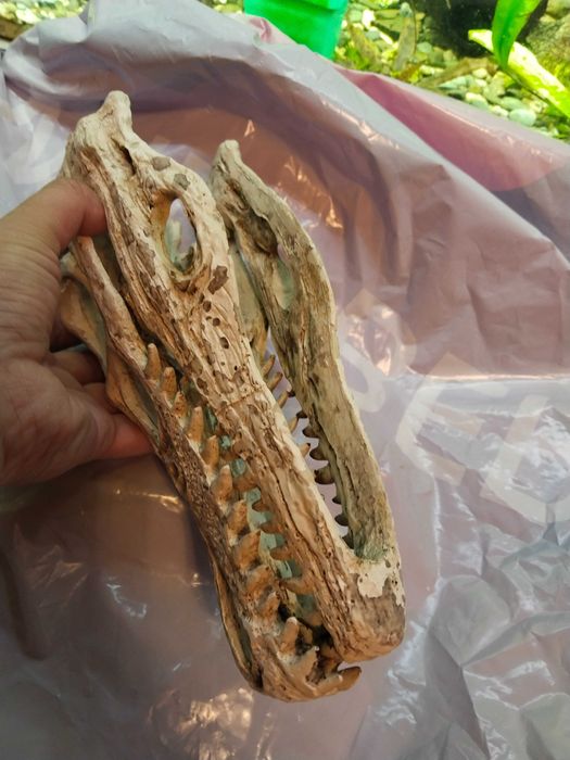 Декор череп для аквариума