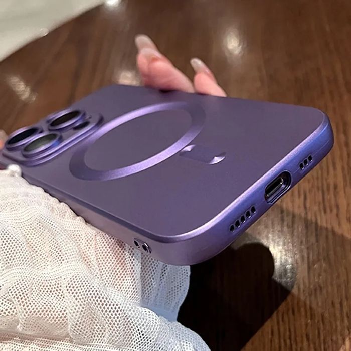 Матов Силиконов MAGSAFE Кейс за Apple iPhone 12 Pro / Pro Max / 12