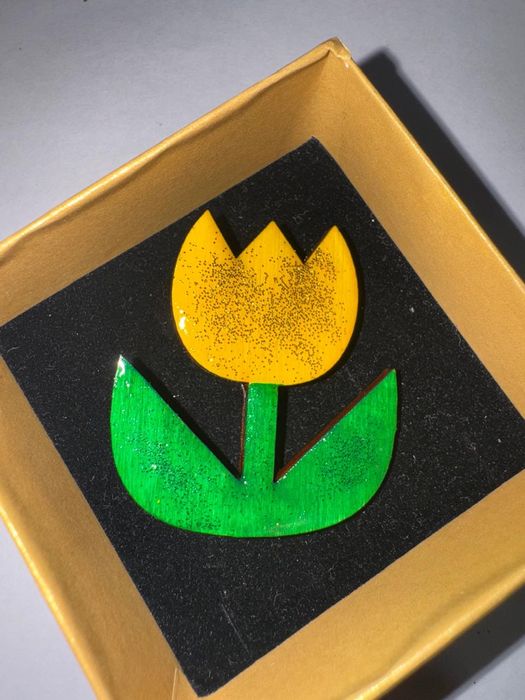 Этно брошки ручной работы