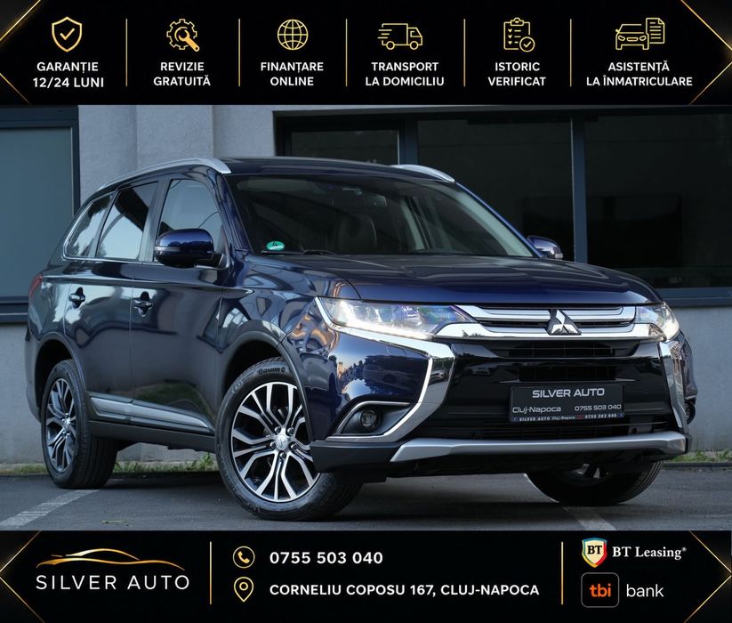 Mitsubishi Outlander 4x4 7 Locuri Trapa Full Garantie 24 luni