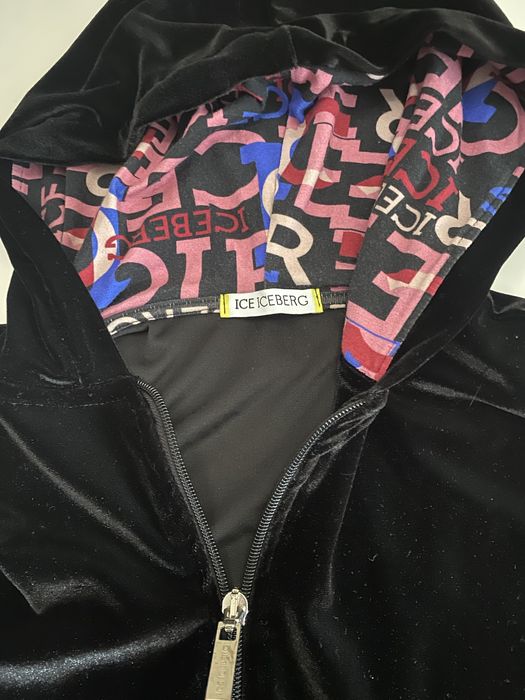 Черен плюшен суичер