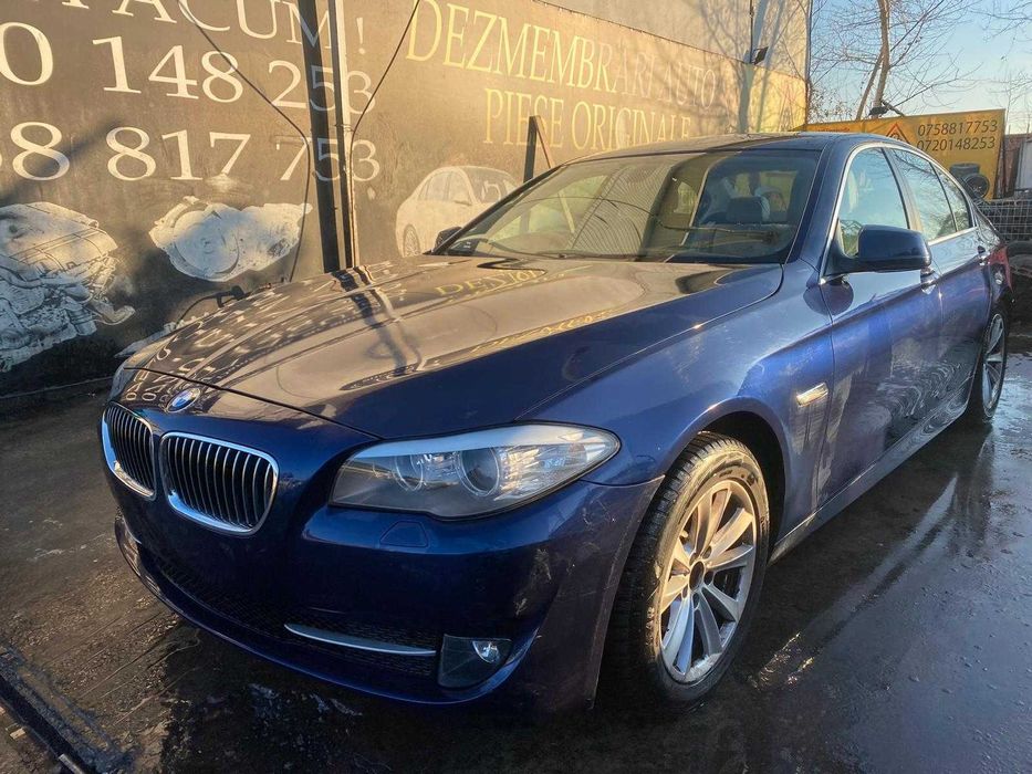 Dezmembrez BMW seria 5 F10/F11 520D/530D/N47D20O1/N57/usa/haion/faruri/interior/volan/jante/stopuri/faruri