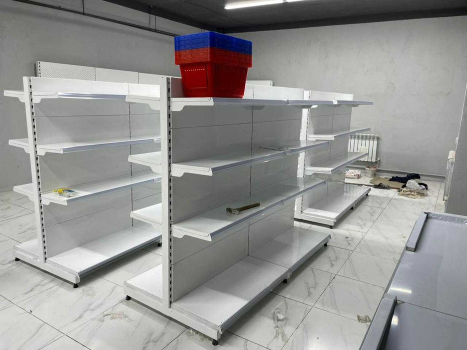 прилавки витрины металлические